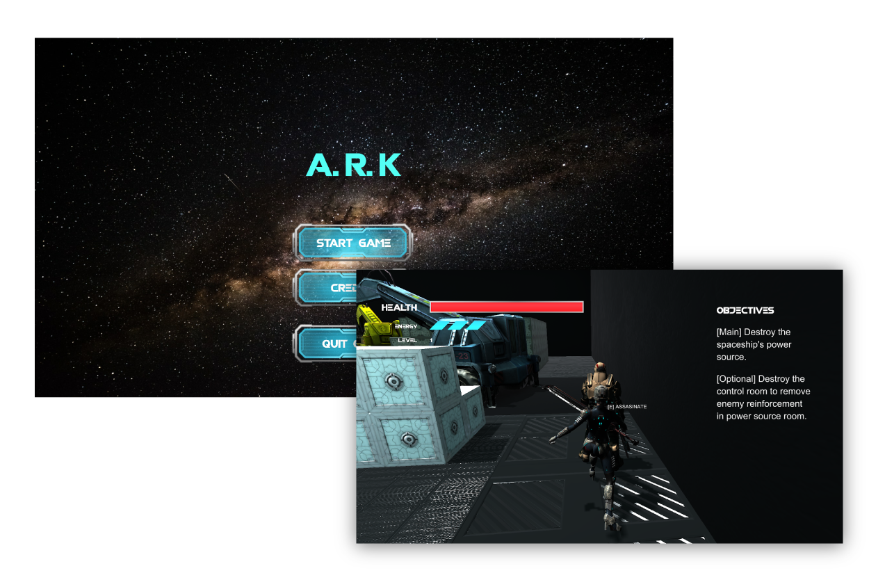A.R.K - 3rd person Stealth Game
